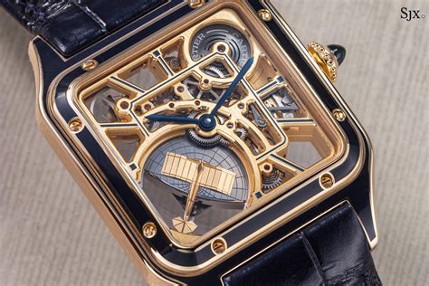 replica cartier santos mems|cartier santos dumont micro rotor.